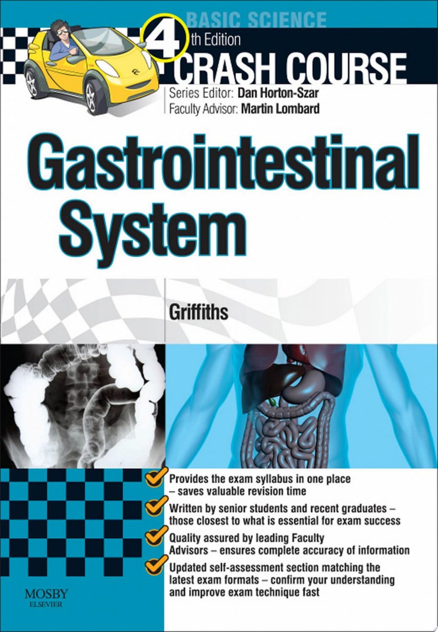 Crash Course Gastrointestinal System, 4th Edition