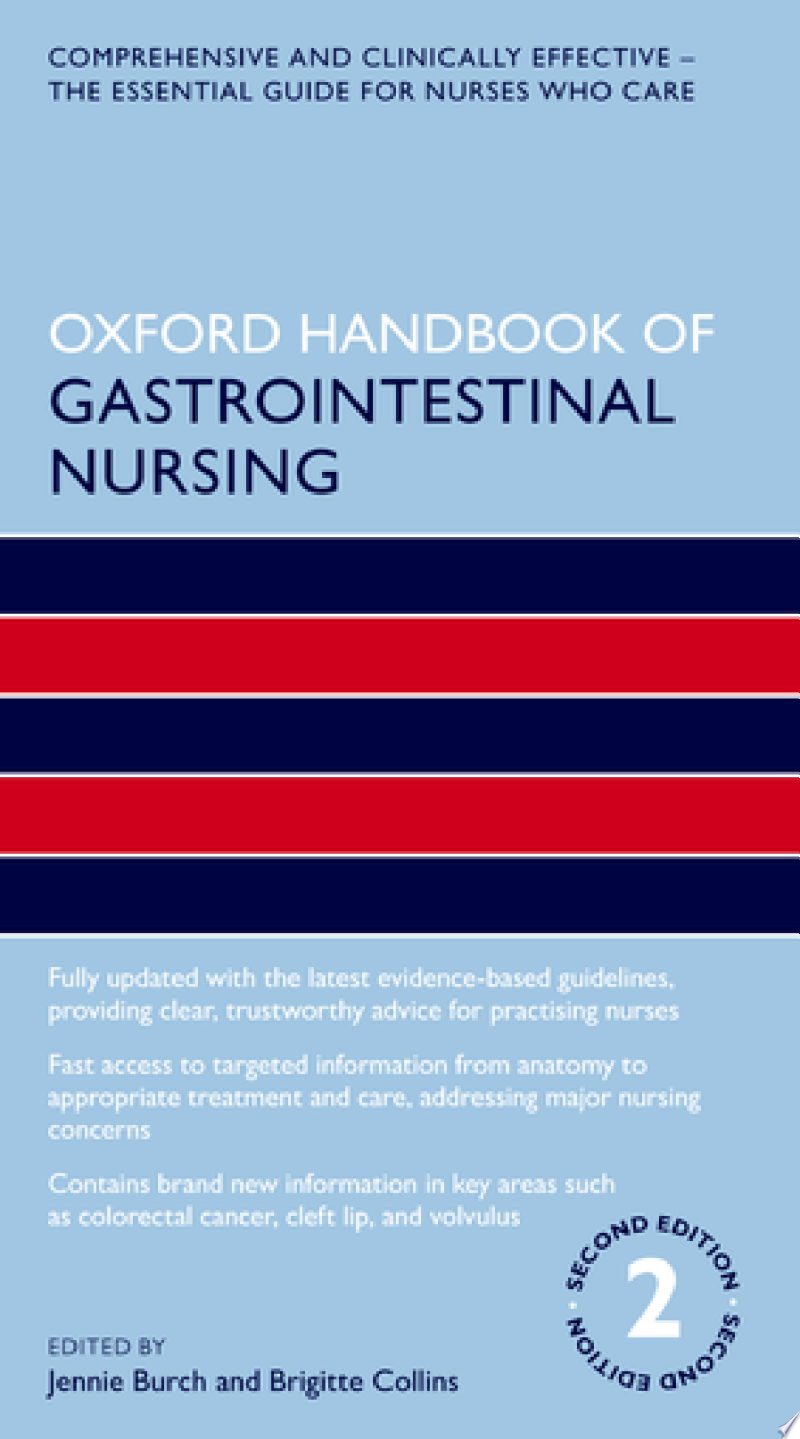 Oxford Handbook of Gastrointestinal Nursing, 2nd Edition